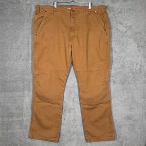 Dickies FLEX Tough Max Work Pants Mens 42x32 Brown Utility Stretch Duck Canvas